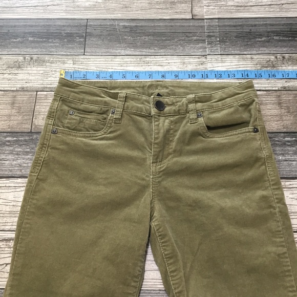 Kut From The Kloth Corduroy Pants Women’s 4 (Inseam 30) Beige Tan Stretch. - Picture 4 of 11